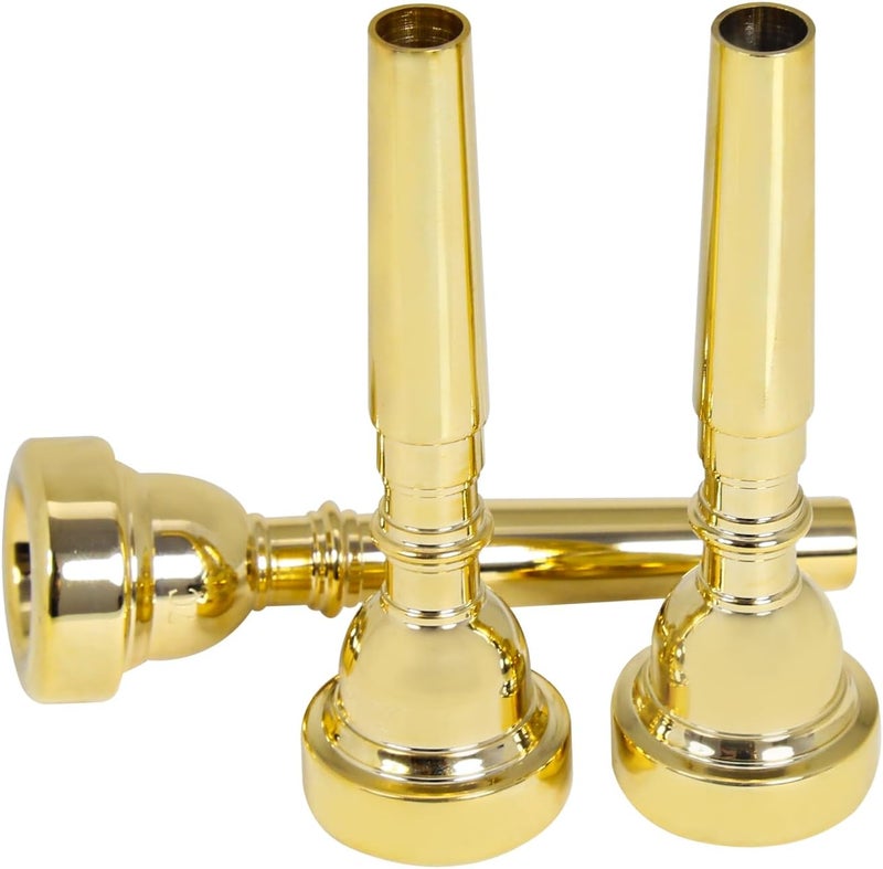 Danchet Gold Plated Metal Trumpet Mouthpiece, 5C Gold - For Beginners and Professionals - Musical Instrument Accessories.… - Image 4